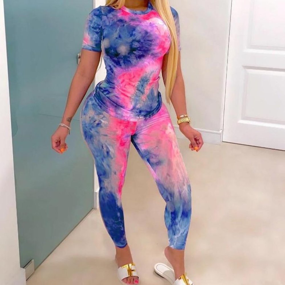 Tie-Dye T-Shirt 2pc Set